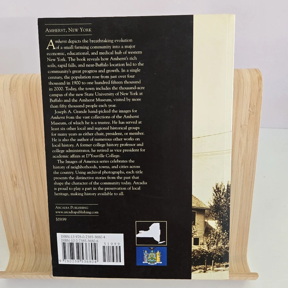 Amherst Images of America Joseph A Grande 2004 Arcadia PB New York State -VG